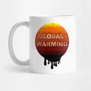 Global warming Mug